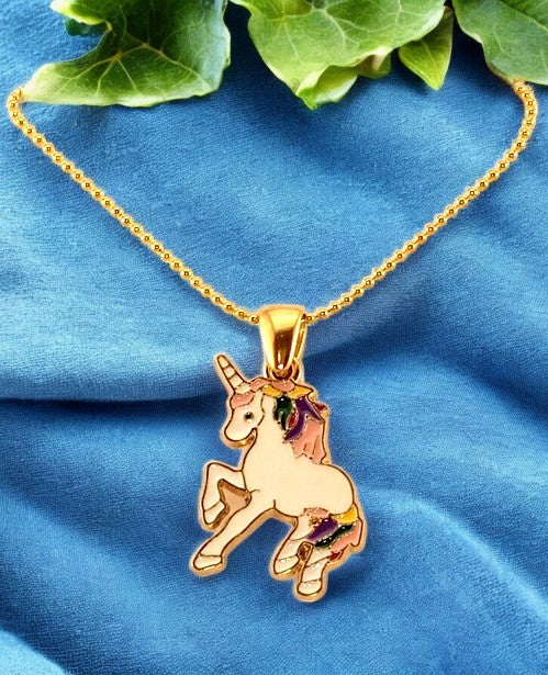 Crystal Unicorn Necklace