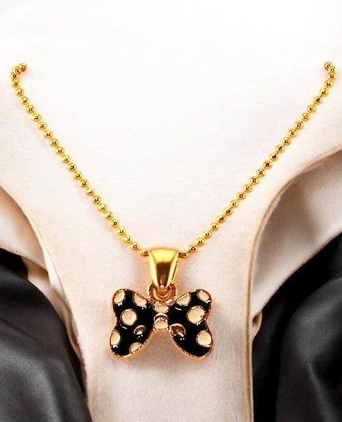 Mickey Mouse Bowtie Necklace