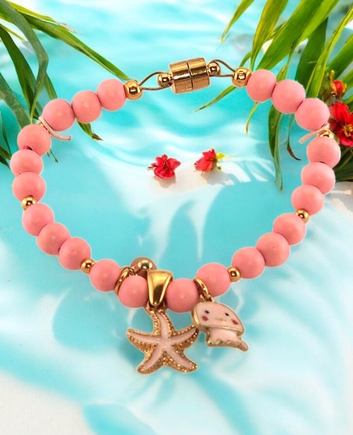 Pink Coral Bracelet