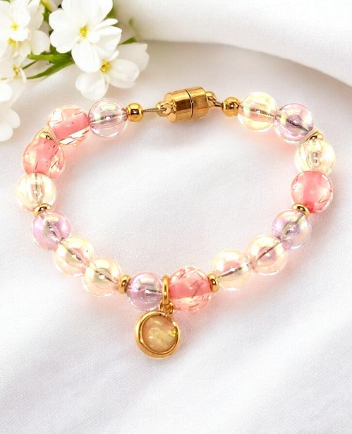 Pink Crystal Bracelet